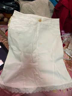 White pencil skirt  - Italian brand