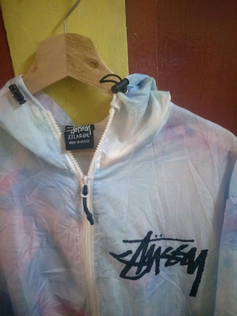 Stussy windbreaker tie dye cheap