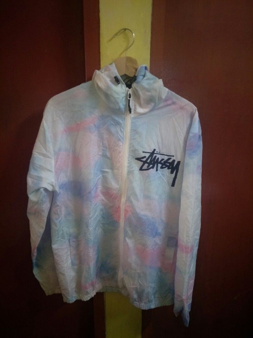Cotton candy stussy windbreaker store