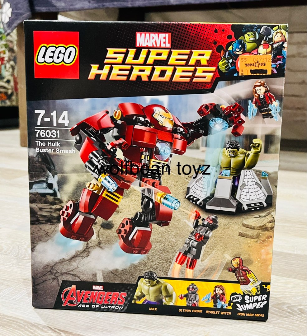 Lego hot sale hulkbuster 76031