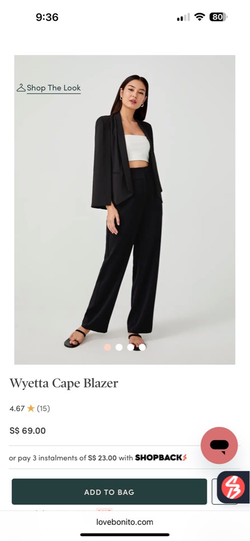 Wyetta Cape Blazer