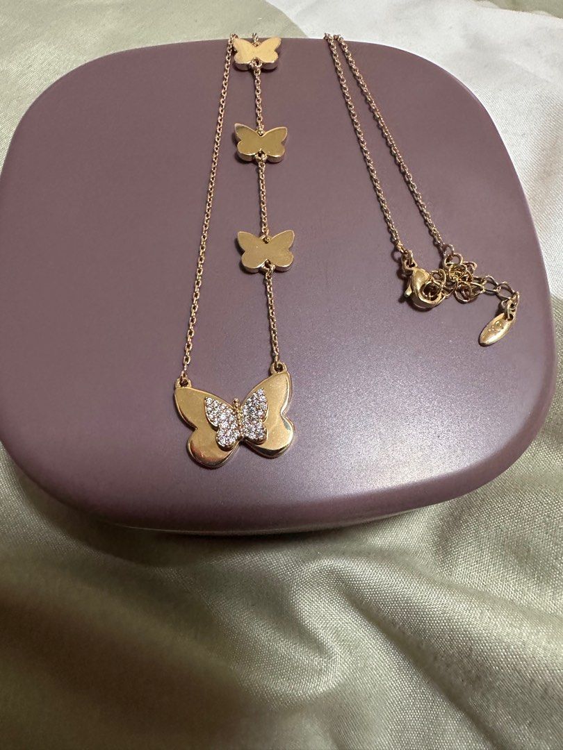 Damas butterfly shop necklace