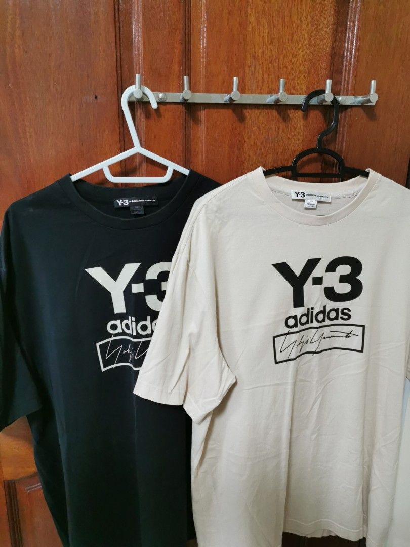 Y3 x Adidas Tee, Men's Fashion, Tops & Sets, Tshirts & Polo Shirts