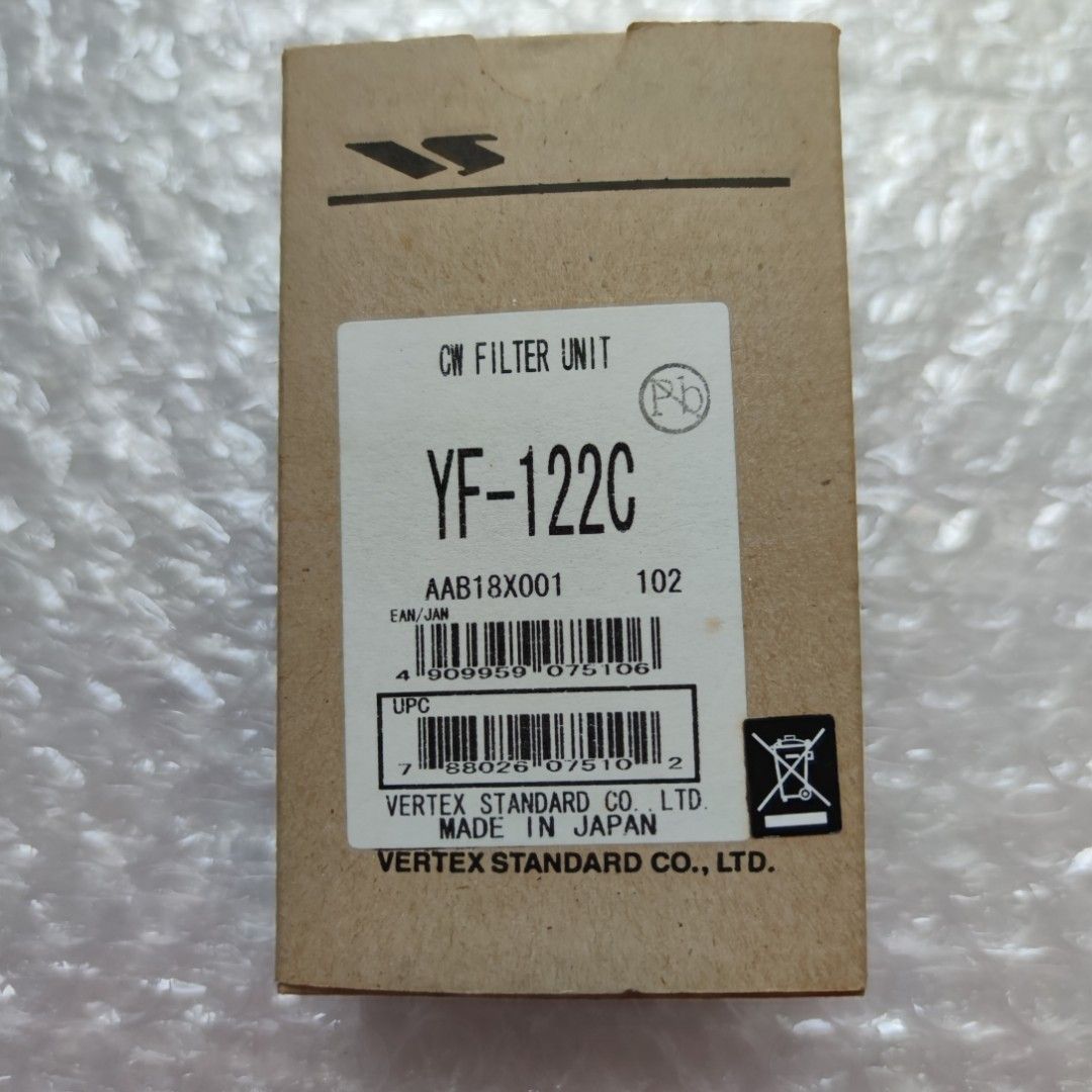 YAESU YF-122C(YF-115C) CW Filter 濾波器FT817ND 857D 897D 合用 