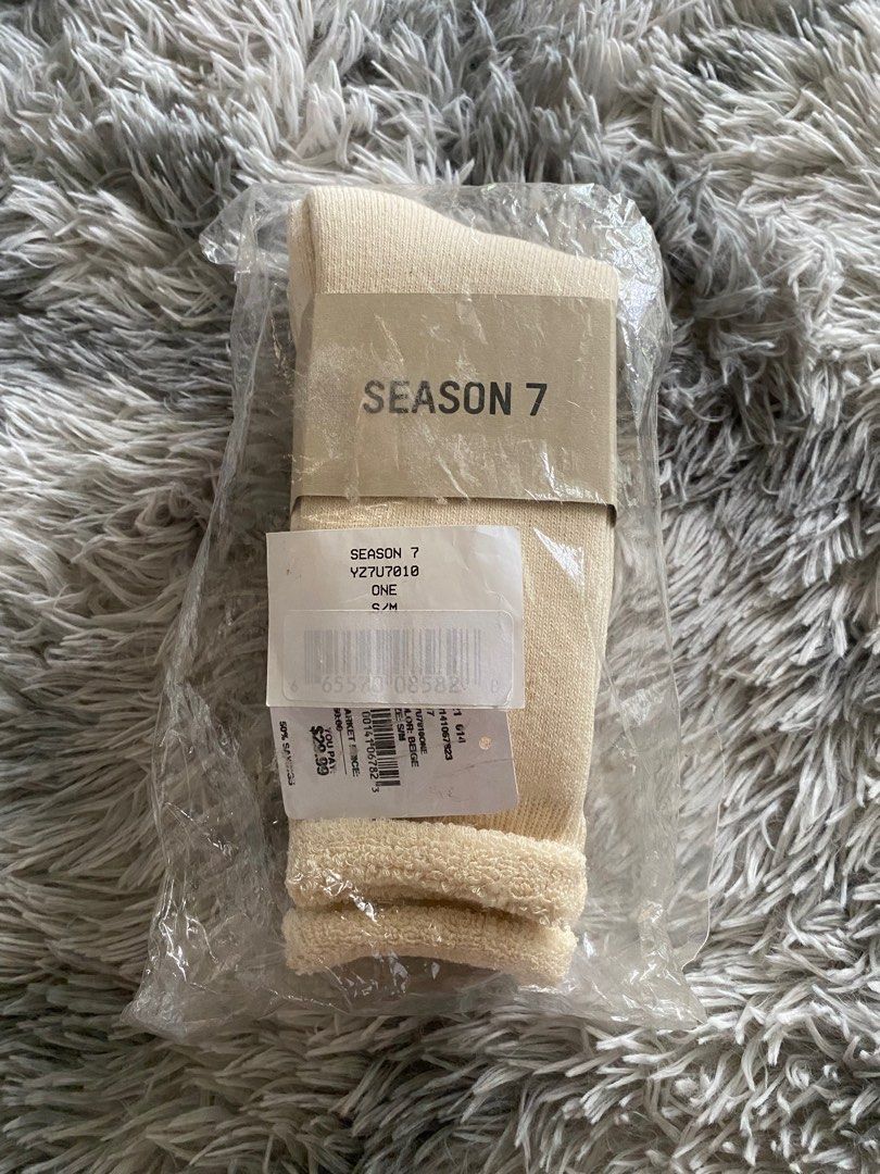 YEEZY Season 7 Bouclette Socks 3 Pack Color One S M Men s