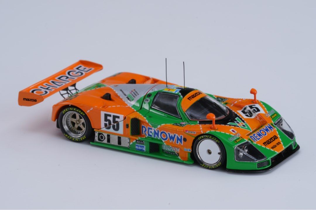 YM Model 1/64 Mazda 787B #55, Hobbies & Toys, Toys & Games on Carousell