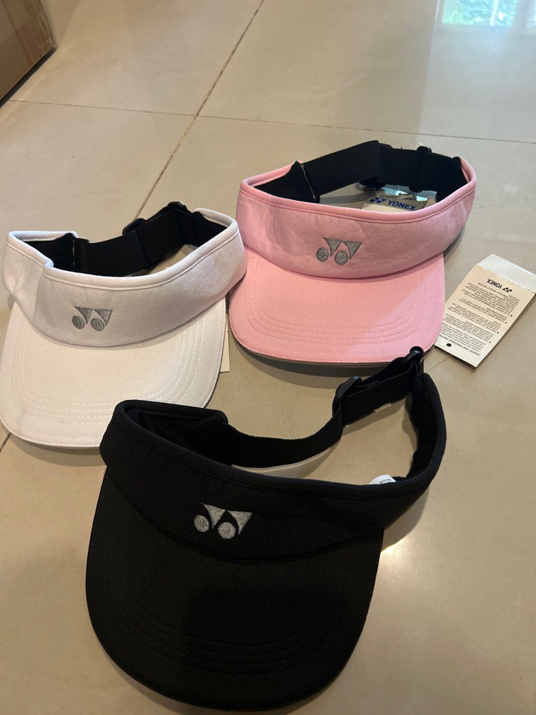 Yonex sports visor, Men's Fashion, Watches & Accessories, Cap & Hats on