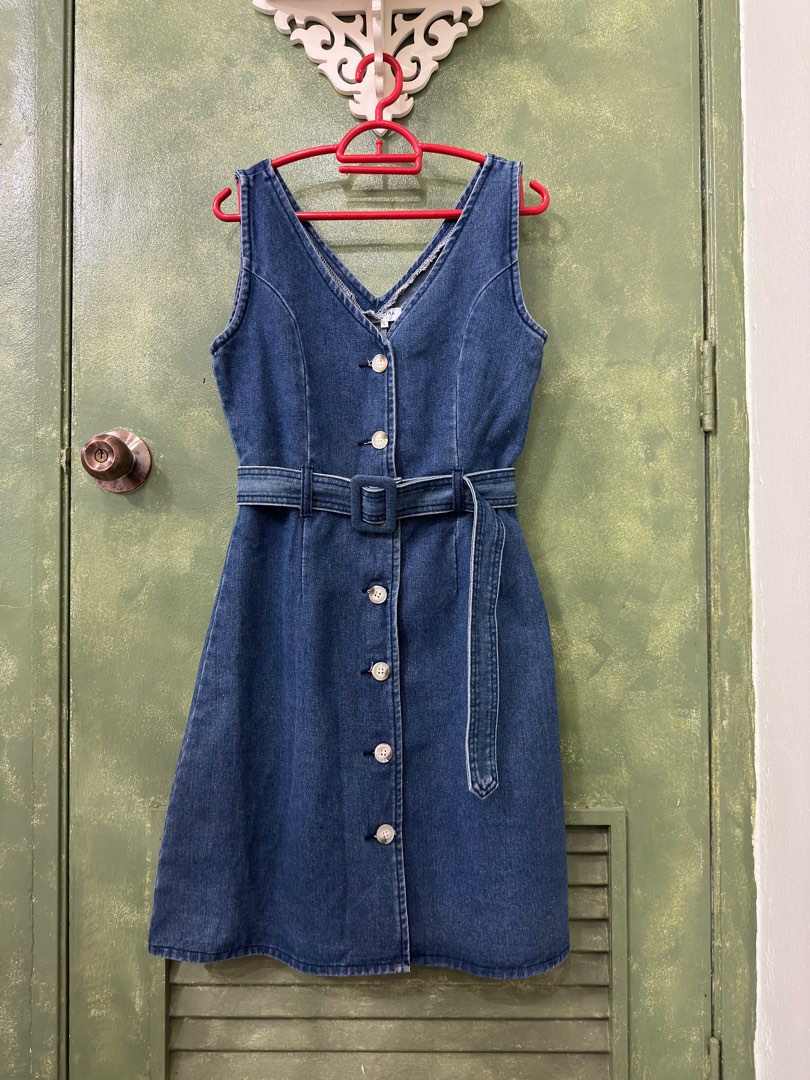 Zalora clearance denim dress