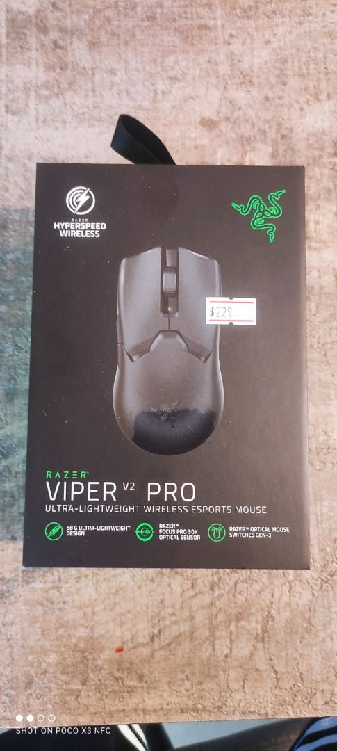 Razer Viper V2 Pro Lightweight Wireless Optical Gaming Mouse with