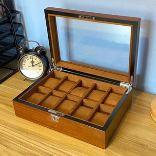 10 slots Luxury Wooden watch box organizer