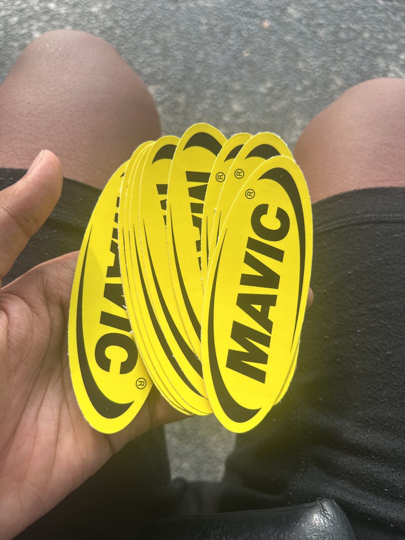 Mavic sticker discount