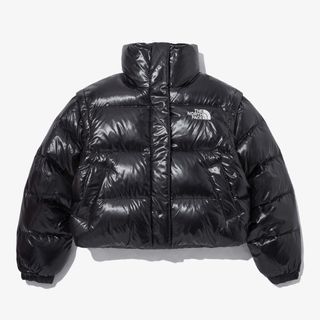 New The North Face Women’s Saikuru TNF Puffer Jacket Black Relaxed Winter  Sz XL