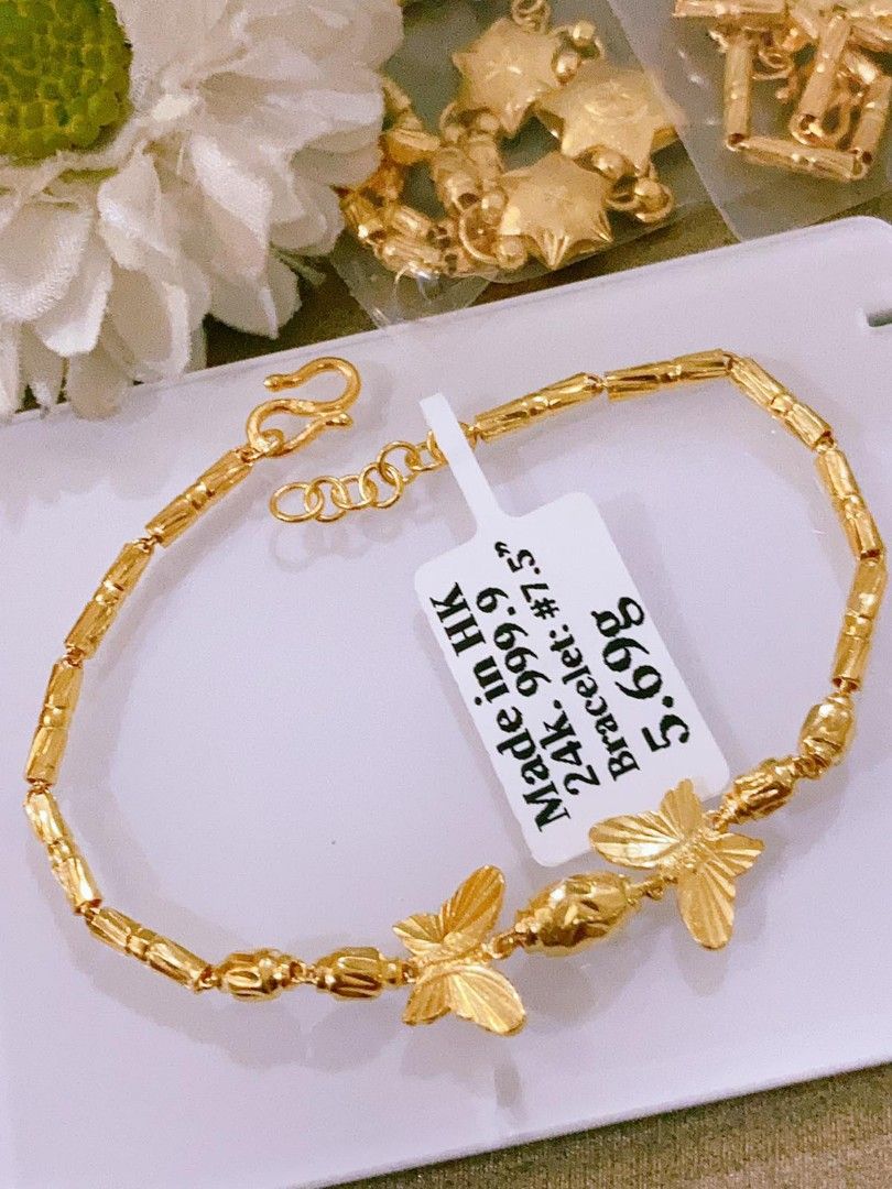 Classy Ornate 22k Gold Flexi Bangle Bracelet – Andaaz Jewelers