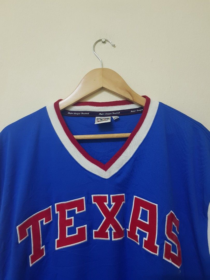 MLB Texas Rangers Men's Cooperstown Baseball Jersey.