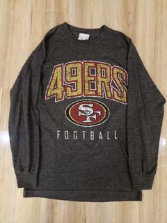 NFL San Francisco SF 49ers Hoodie Red Pullover Youth Boys Large 14/16