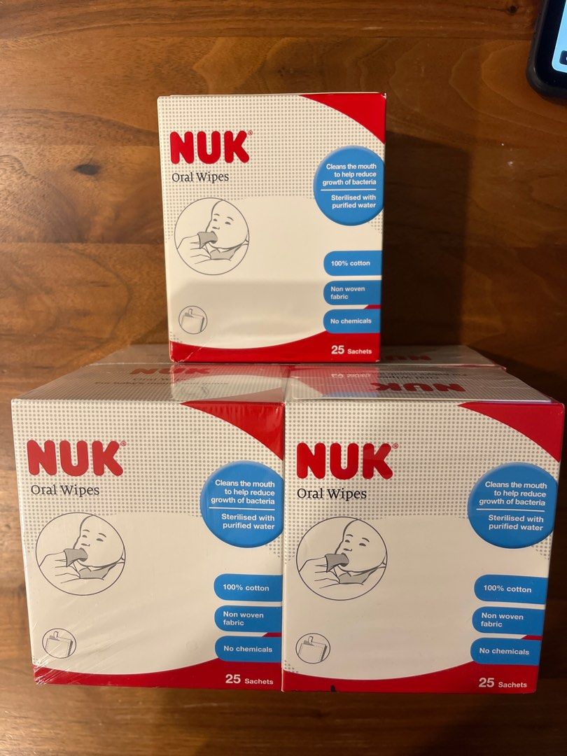Nuk mouth wipes sales