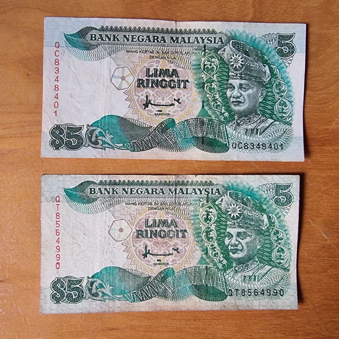 $5 Malaysia ringgit, Hobbies & Toys, Memorabilia & Collectibles ...