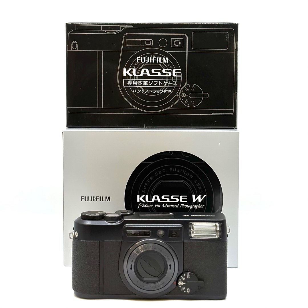 極新Fujifilm Klasse W Black Full box set ( 28mm F28 ), 攝影器材