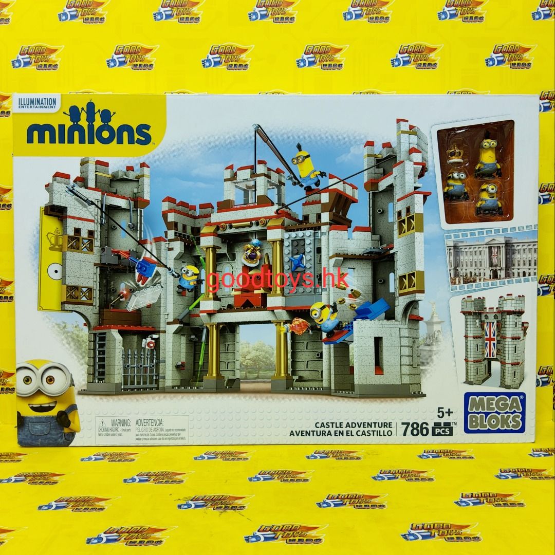 全新未開封MEGA BLOKS MINIONS CASTLE ADVENTURE AVENTURA EN EL