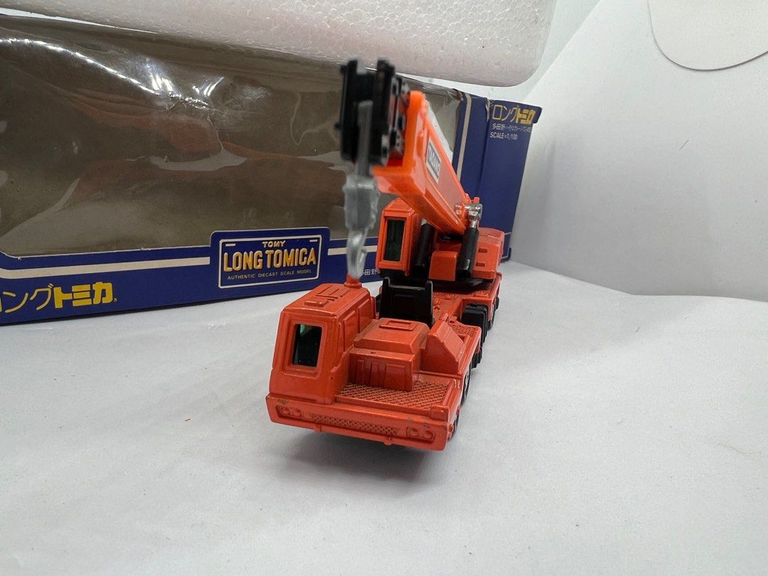 tomica TADANO HYDRO CRANE TG-452 オレンジ ミニカーショップ ケンボックス ロングトミカ☆L5☆タダノ