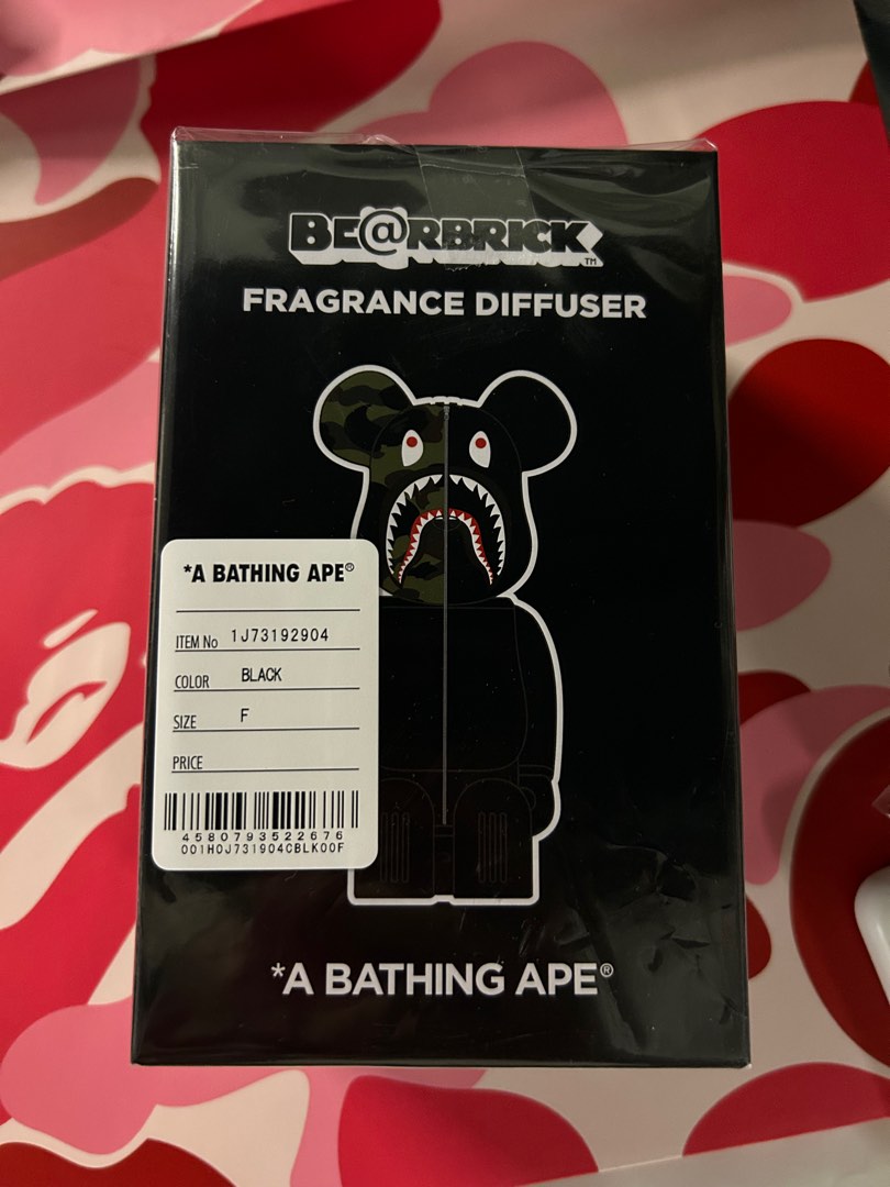 A bathing ape Bape Bearbrick Be@rbrick Fragrance Diffuser shark