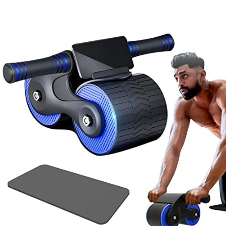 ABS ROLLER Automatic Rebound Double Round Wheel Abdominal Muscle