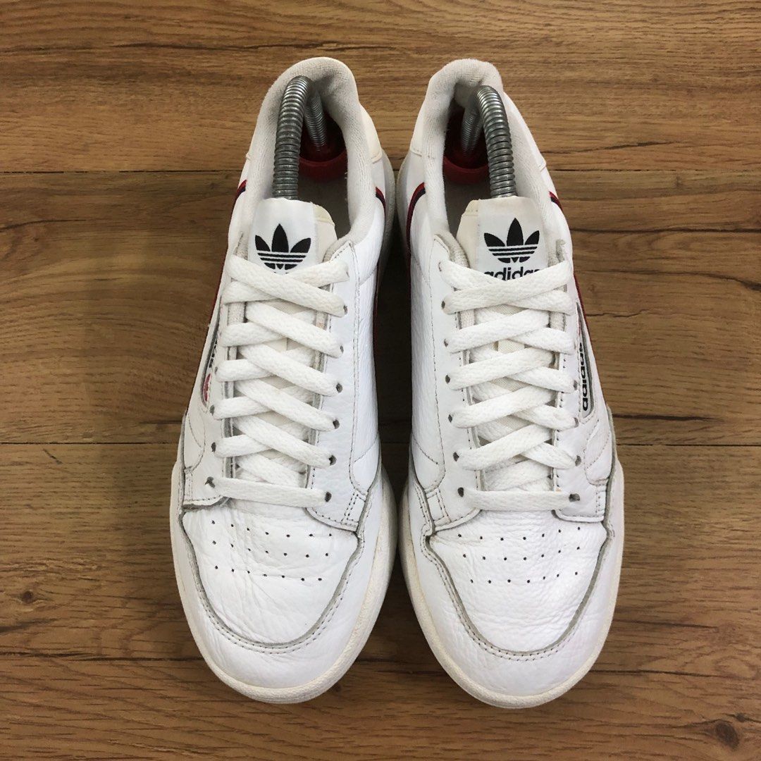 Adidas continental hotsell 80 white 6.5