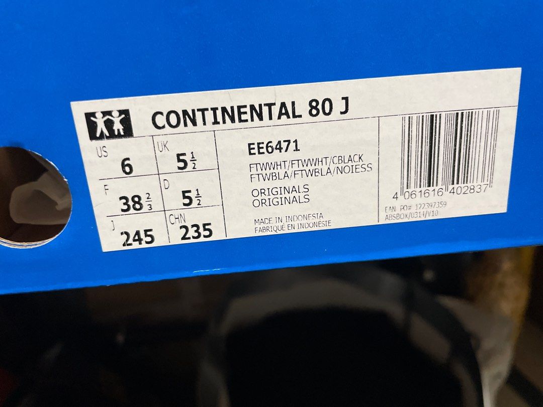 Adidas continental best sale 80 j ee6471