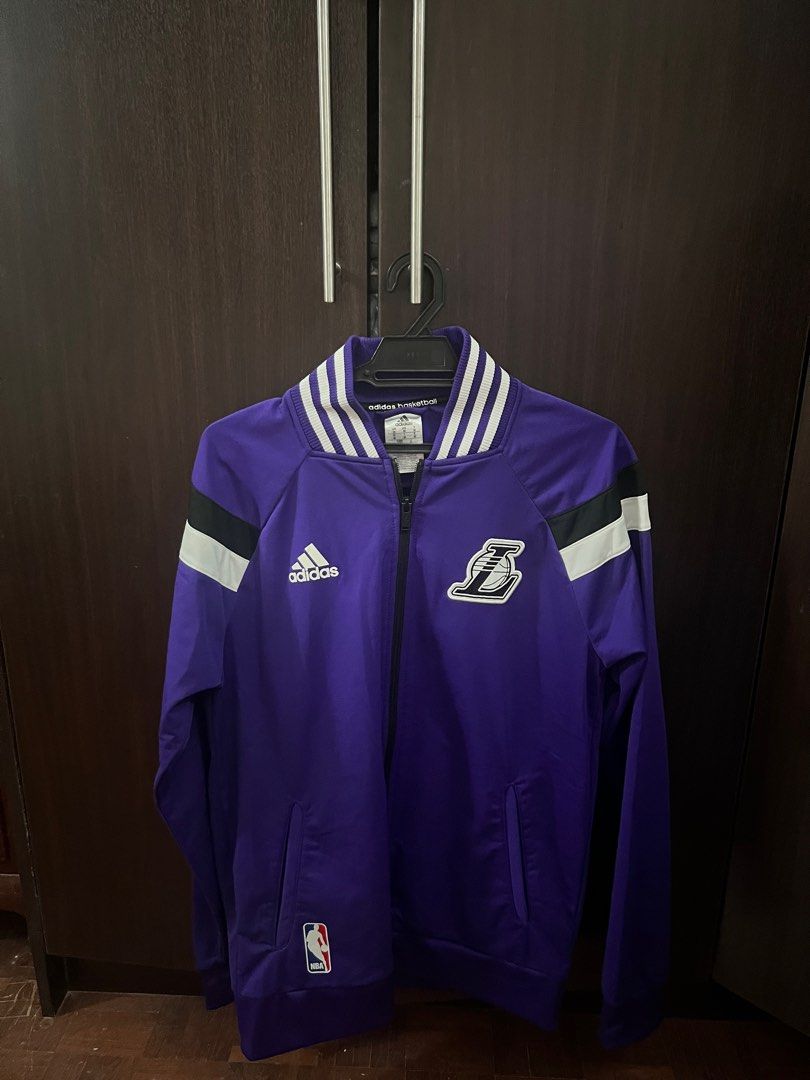 Lakers adidas store warm up jacket