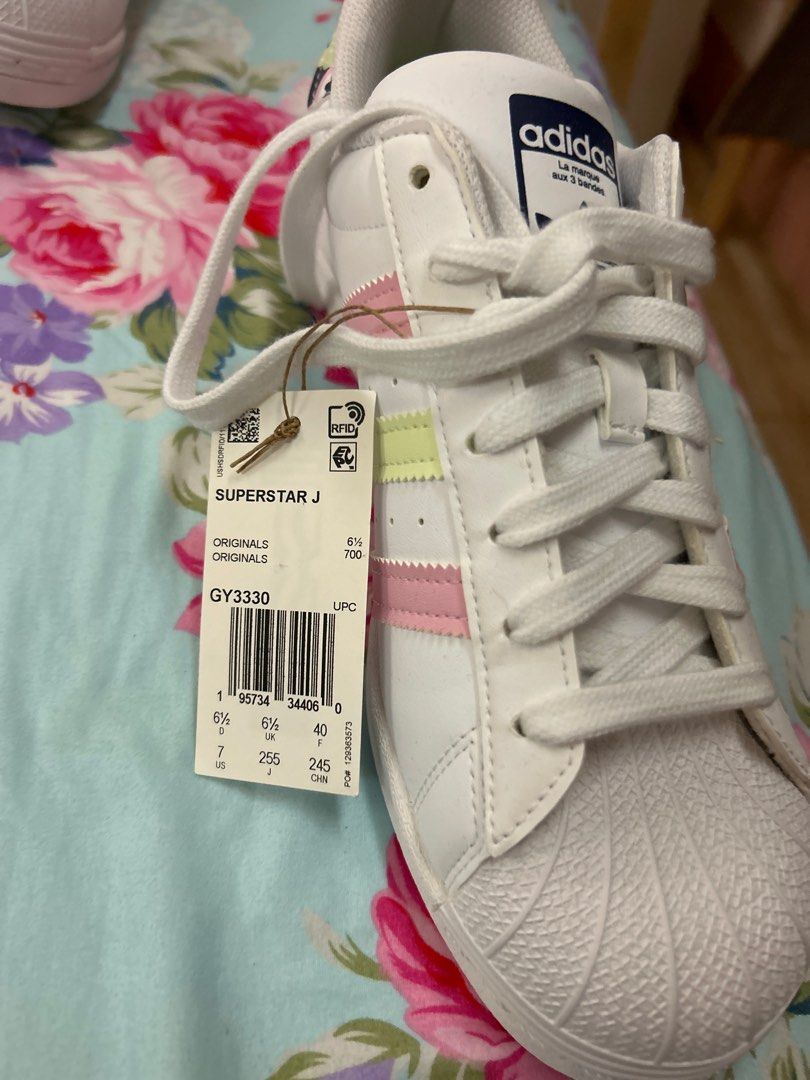 Adidas superstar 2024 pink size 6