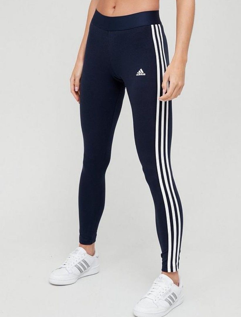 Adidas women's navy leggings hot sale