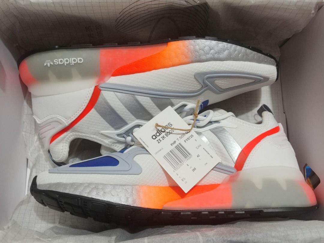 Adidas ZX 2K Boost Shoes (Category: Casual Shoes) located in Cebu City. Submitted by jincloud (Listing ID 1257542122, Image 3). Description: Selling my brandnew original adidas shoes.. Adidas ZX 2K BOOST.. Size 8.5 US Pls. contact 09173043227 Thank you...