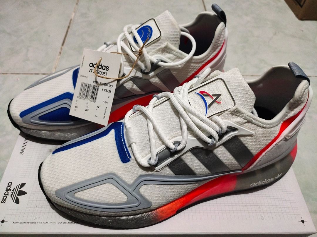 Adidas ZX 2K Boost Shoes (Category: Casual Shoes) located in Cebu City. Submitted by jincloud (Listing ID 1257542122, Image 2). Description: Selling my brandnew original adidas shoes.. Adidas ZX 2K BOOST.. Size 8.5 US Pls. contact 09173043227 Thank you...