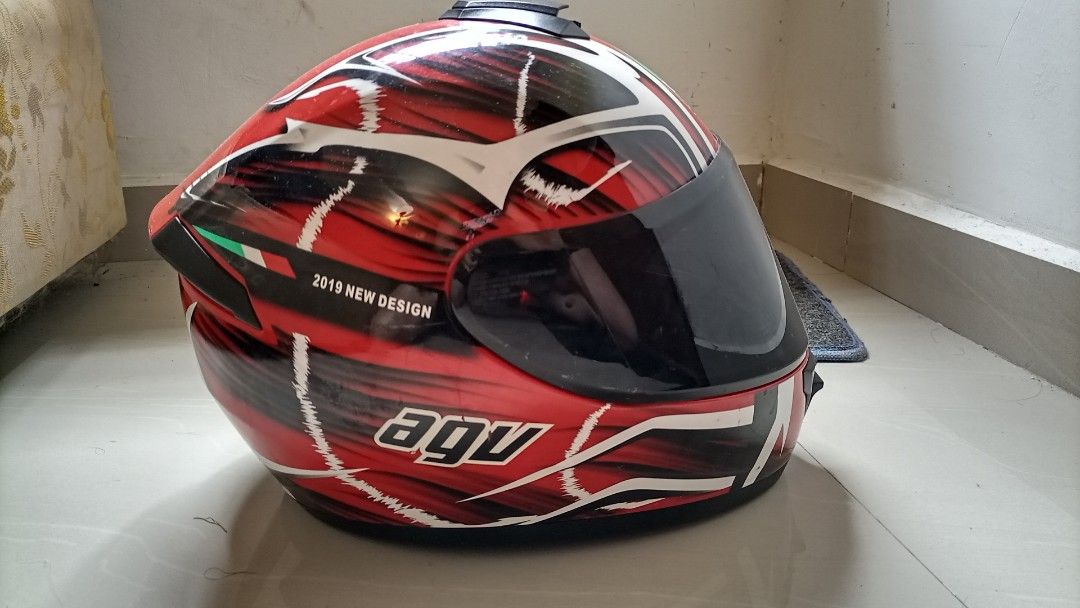 AGV 2019 Design Helmets Motorbikes on Carousell
