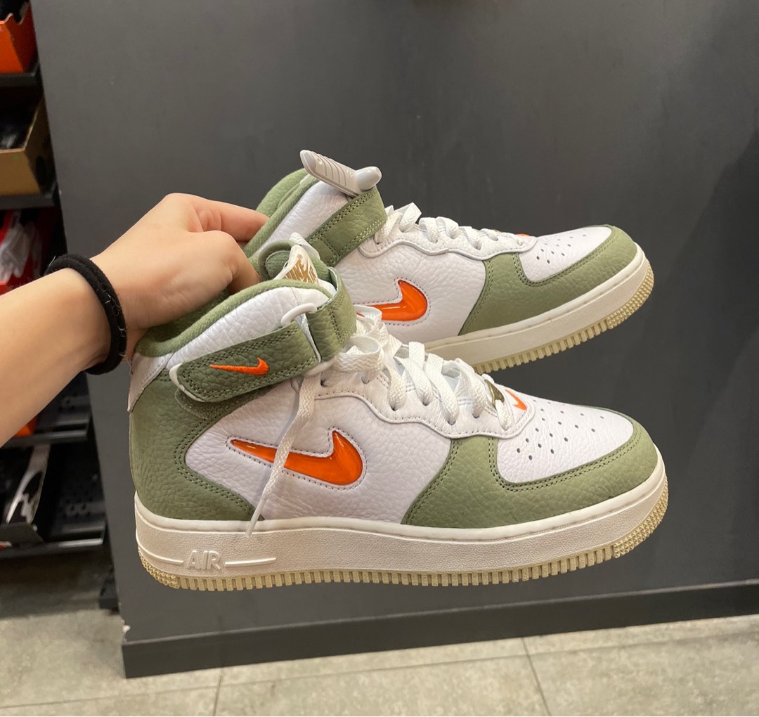 NIKE AIR FORCE 1 MID '07 LV8 UTILITY WHITE, Men's Fashion, Footwear,  Sneakers on Carousell