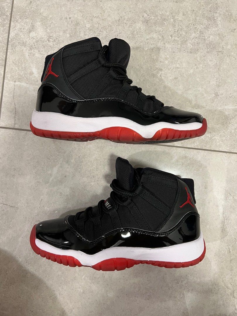Air Jordan 11 Retro Bred 2019 Luxury Sneakers Footwear on Carousell