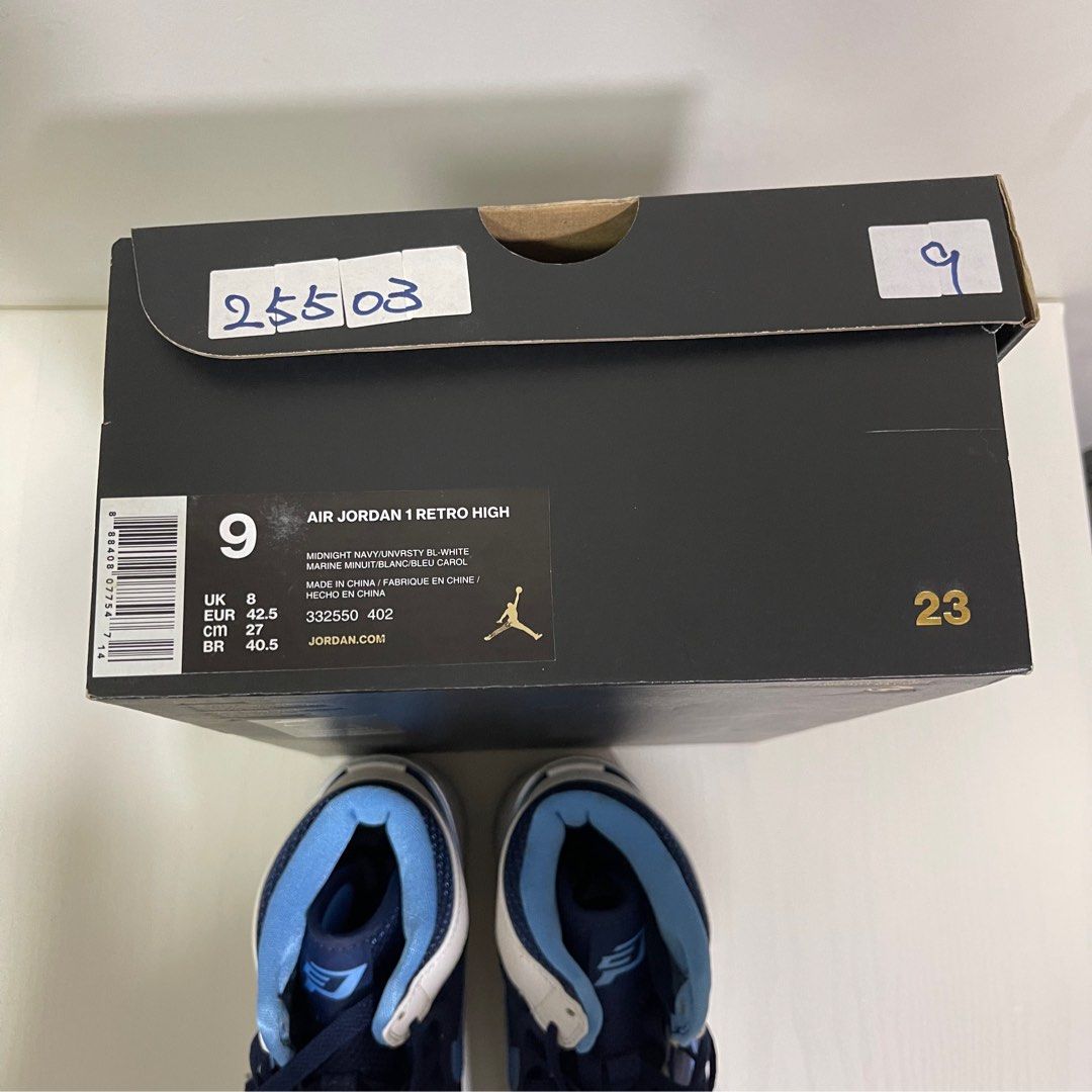 Air force one top bleu marine jordan