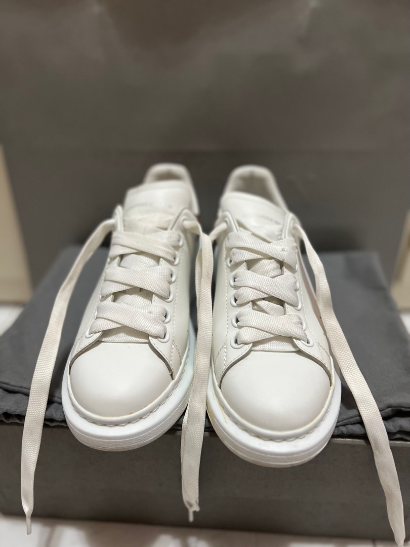 Alexander McQueen rose gold sneakers Luxury Sneakers Footwear