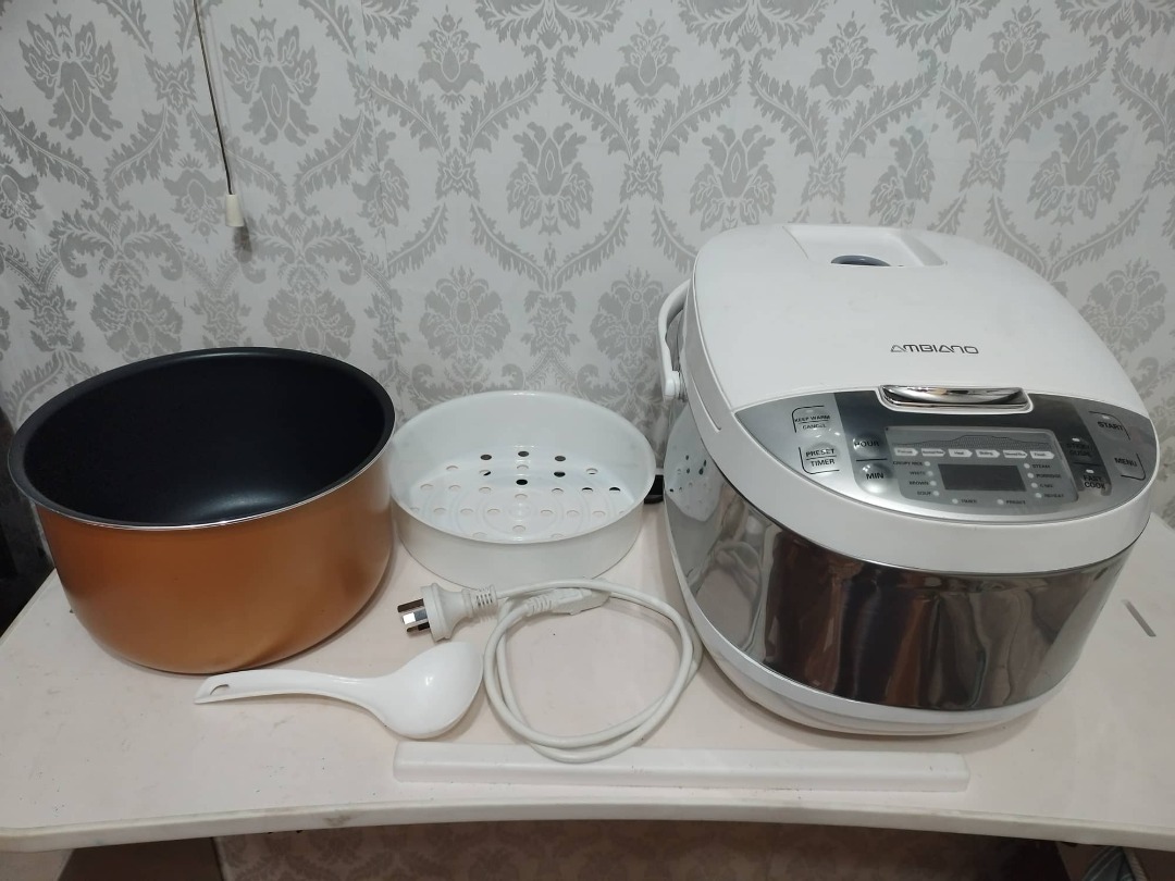 Ambiano Digital Rice Cooker 10 cups TV Home Appliances