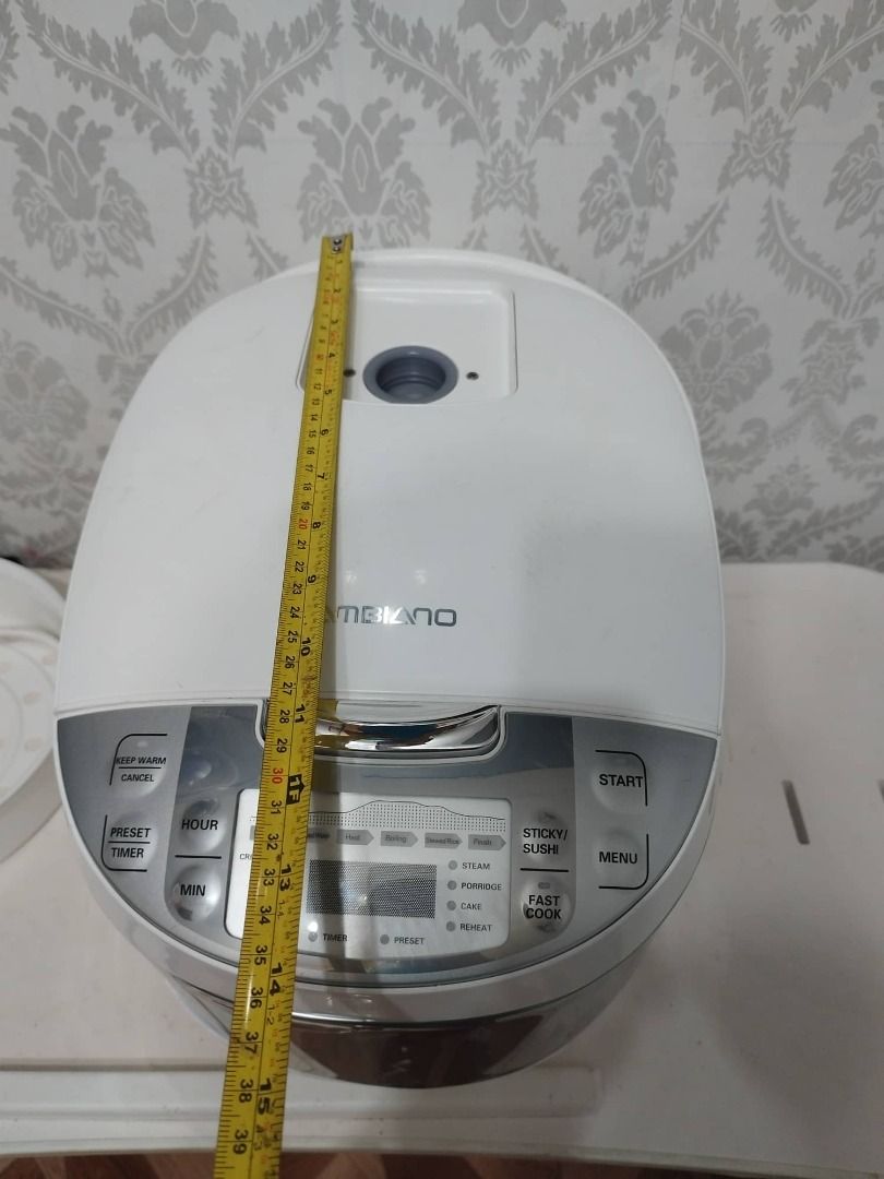 Ambiano Digital Rice Cooker (10 cups), TV & Home Appliances, Kitchen