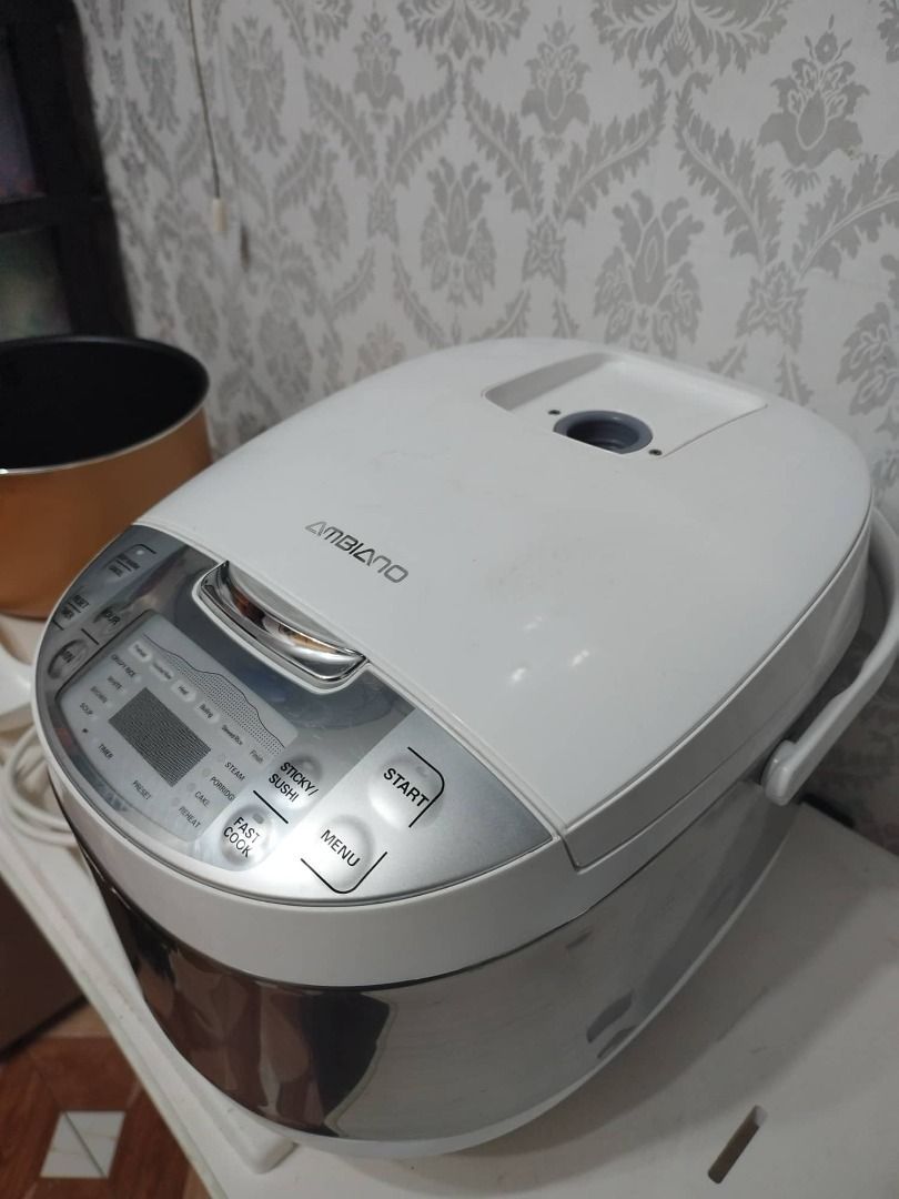 Ambiano Digital Rice Cooker (10 cups), TV & Home Appliances, Kitchen