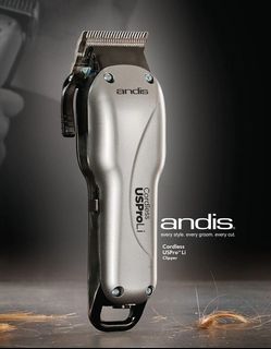 Andis Cordless USPRO professional barber clipper salon  free fade brush