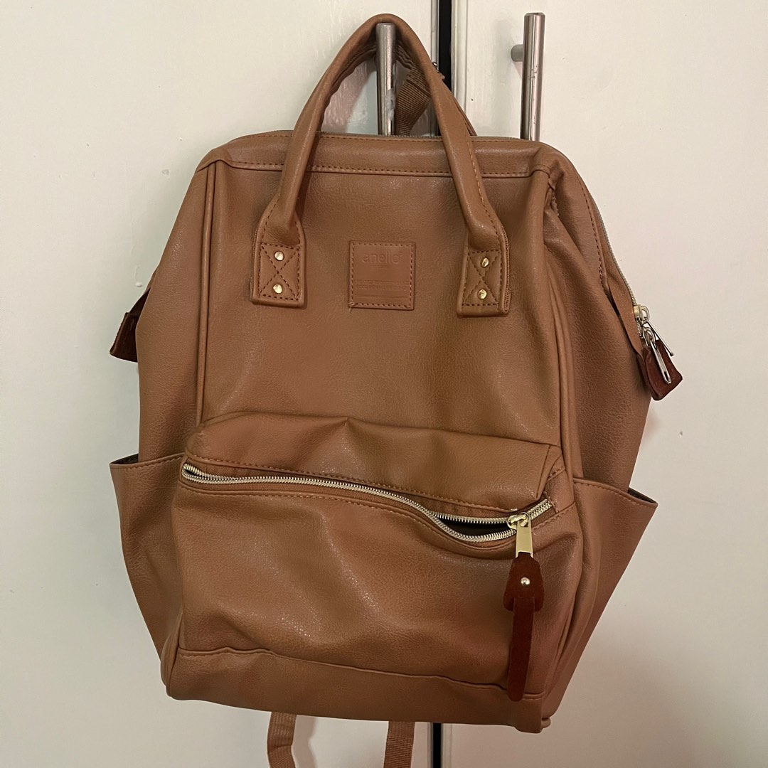 Anello brown backpack, Women's Fashion, Bags & Wallets, Backpacks on Carousell