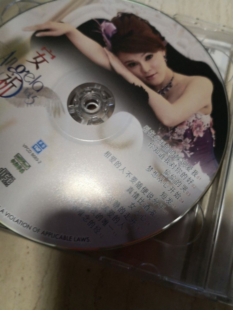 Angela 安祈啦VCD plus CD, Hobbies & Toys, Music & Media, CDs & DVDs on ...