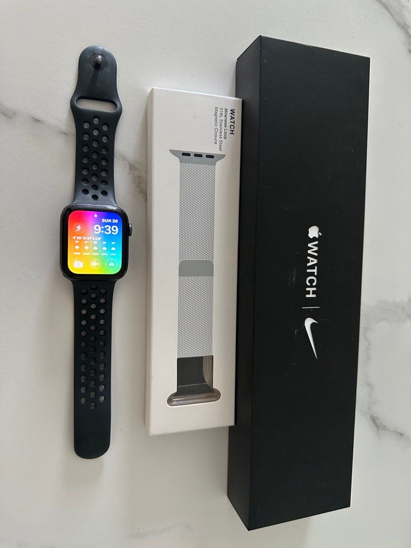 Apple watch 6 44mm hot sale nike edition