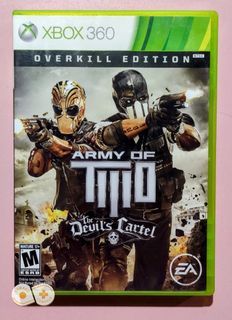 Army of Two: The Devils Cartel - [XBOX 360 Game] [NTSC / ENGLISH Language] [Complete in Box]