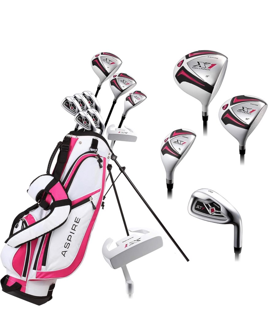 Aspire Ladies Golf Set (used in driving range only), Sports Equipment