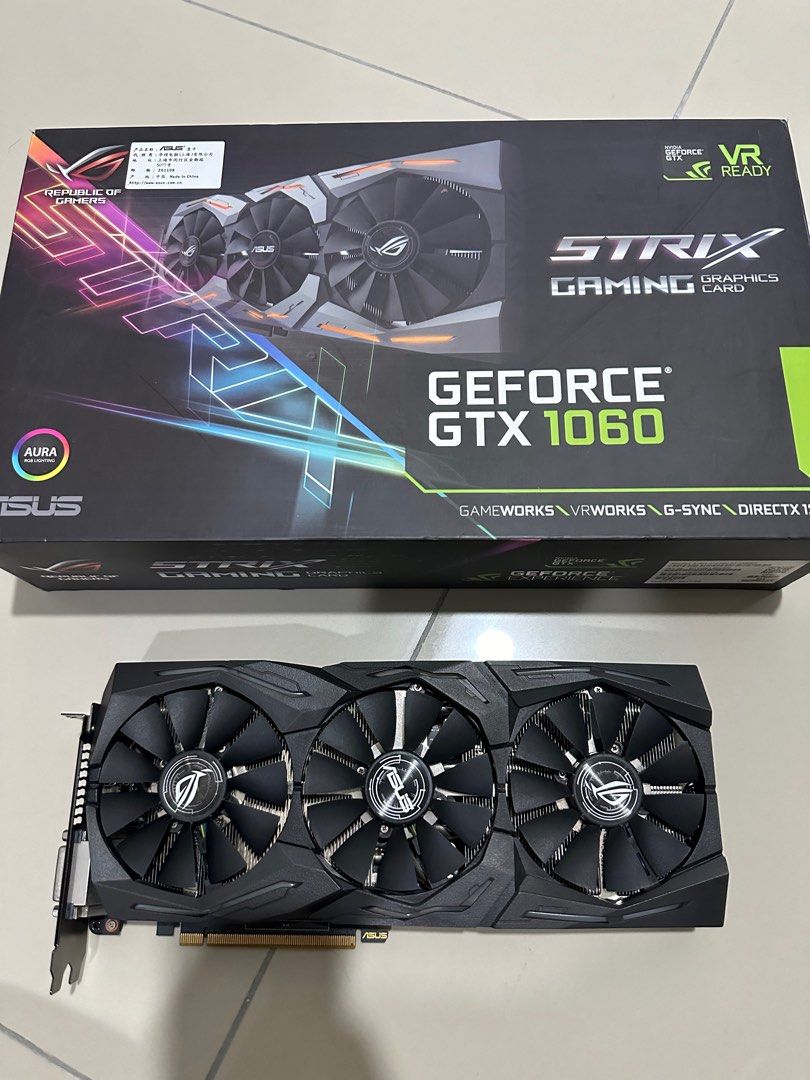 Asus strix geforce clearance gtx 1060 6gb