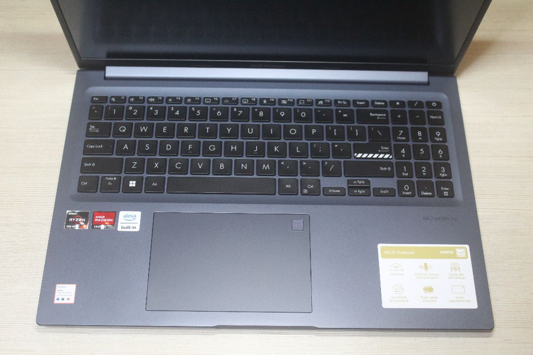 Asus vivobook 16X M1603Q Ryzen 5 5600H Ram 16gb ssd 512gb Backlit key ...
