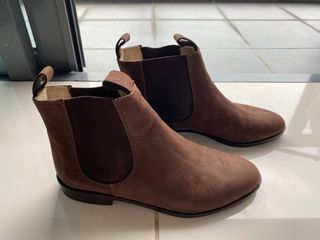 Authentic BALLY Suede Leather Chelsea Boots